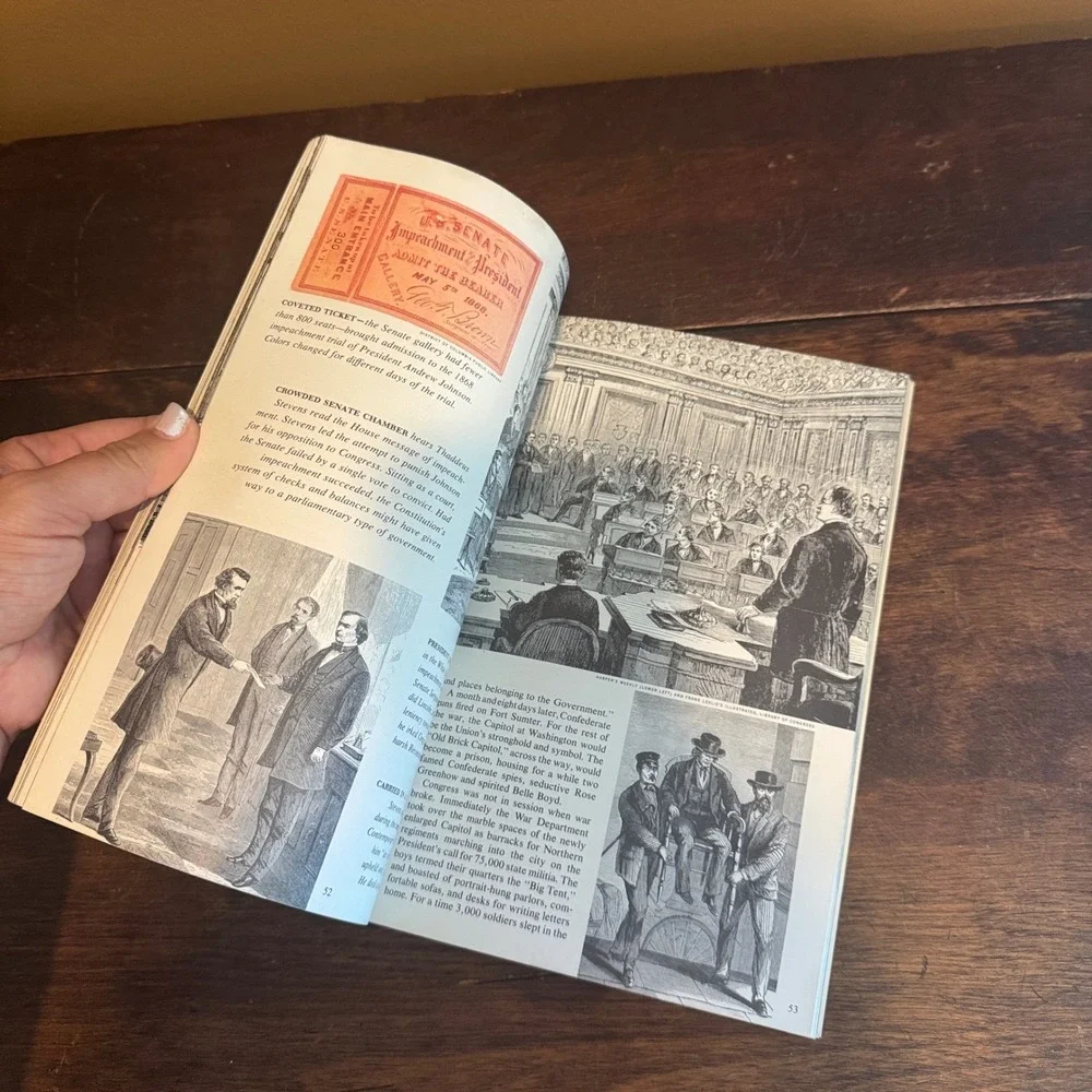 We, the People Story‎ of the United States Capitol Book 1964 History Vintage